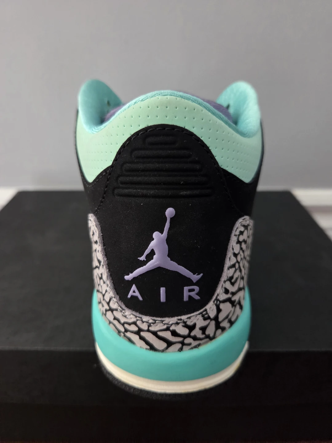 Nike Air Jordan 3 Retro Bleached Turqoise Mint (GS 6.5 W8) - photo 2