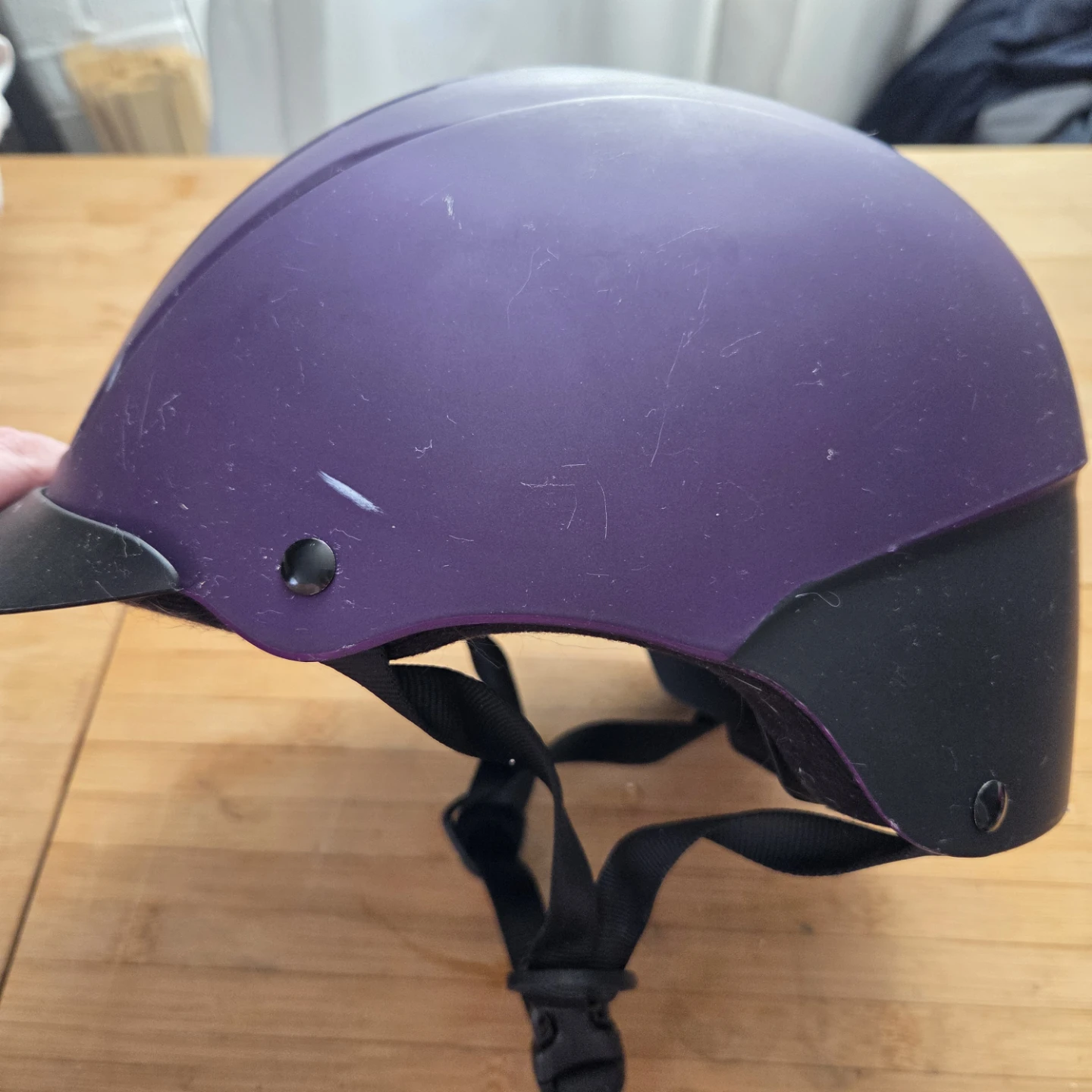 Youth Troxel Purple Riding Helmet - photo 3