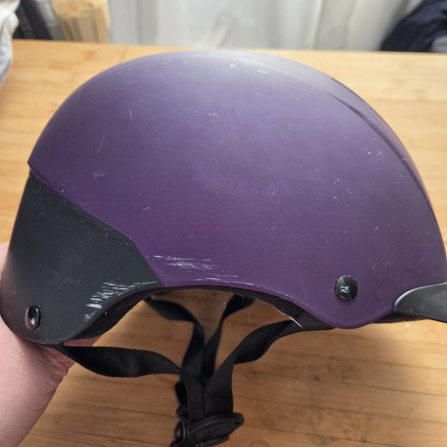 Youth Troxel Purple Riding Helmet - photo 4
