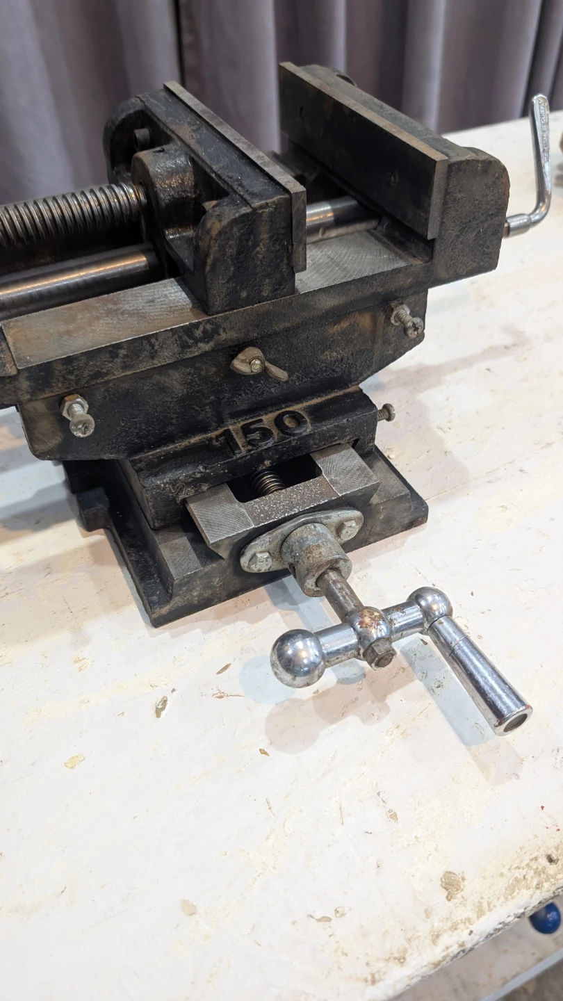 Cross-Slide Drill Press Vise 5 5/8" - photo 2