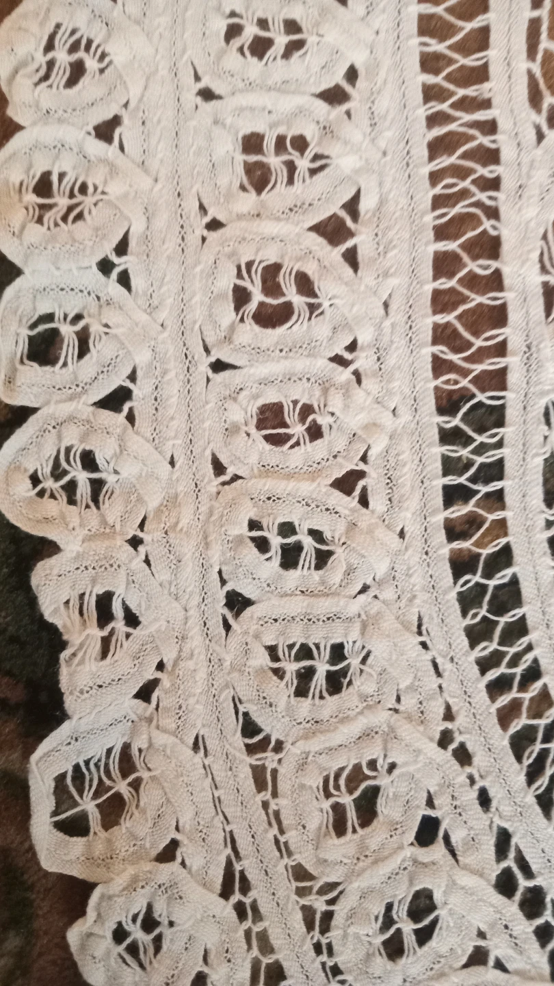 White Lace Table Runner - photo 3