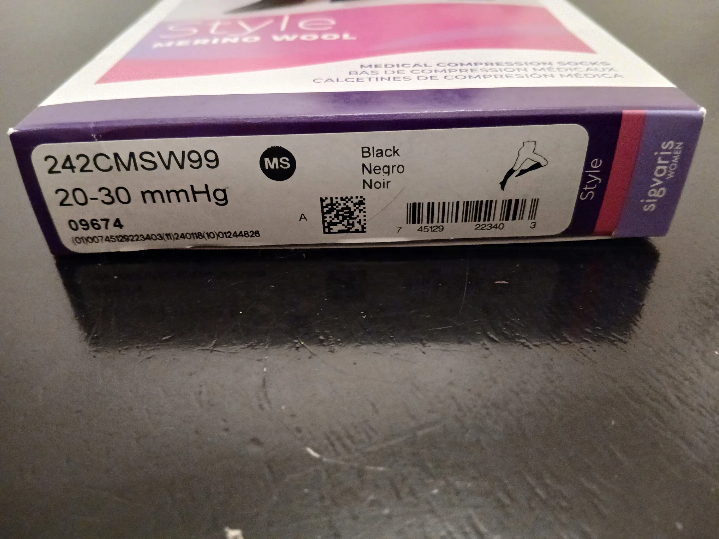 New Unopened Women's Sigvaris Compression Socks - photo 3