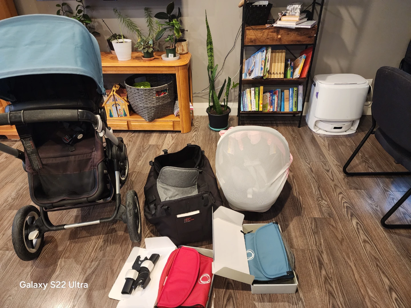Bugaboo buffalo stroller w/accessories + carseat
