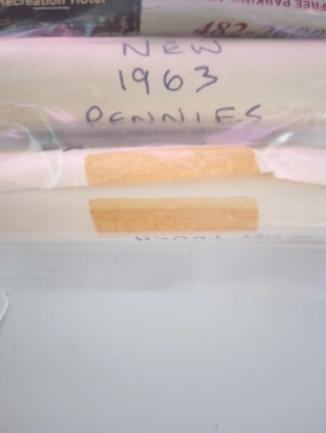 New 1963 Pennies Collection