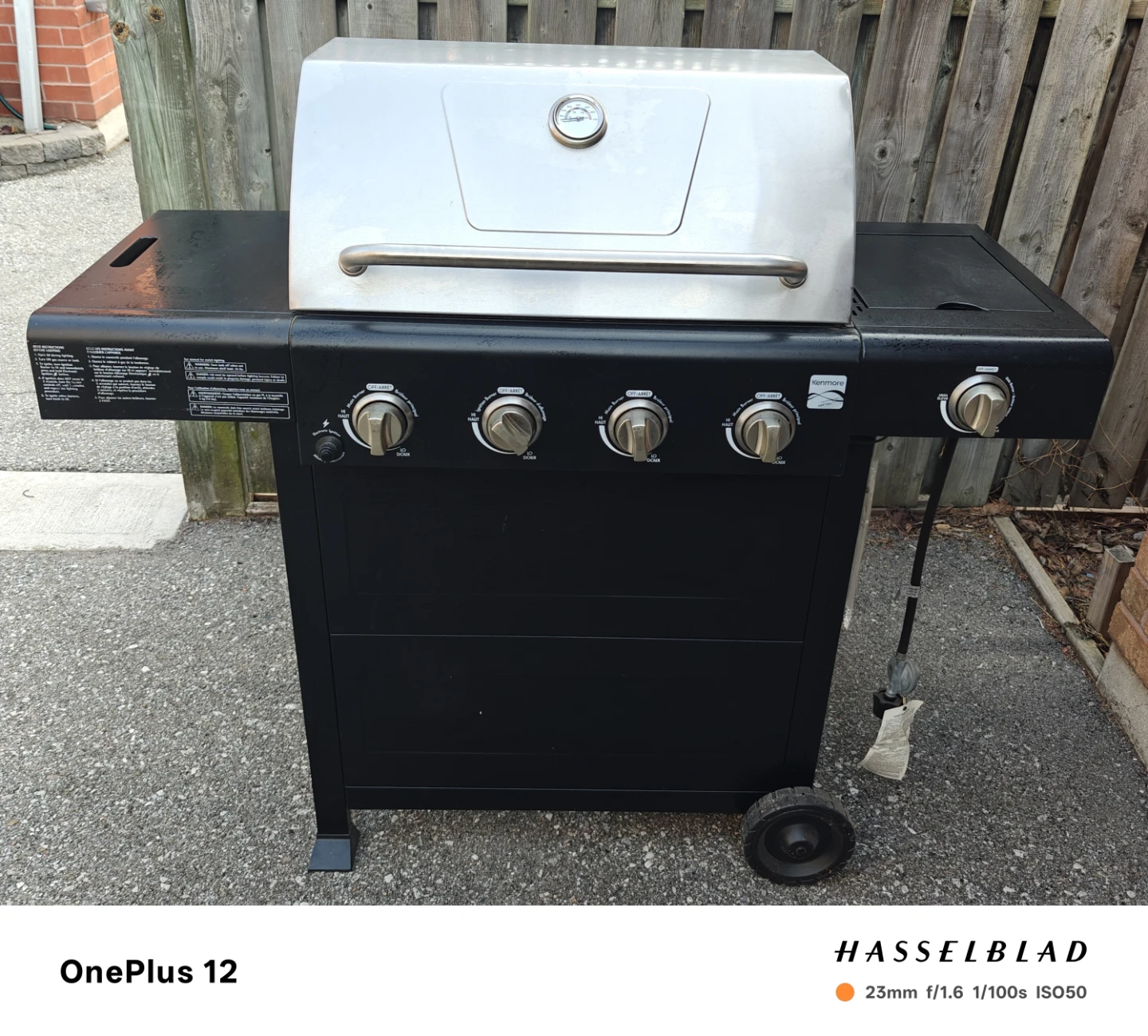 Kenmore Gas Grill
