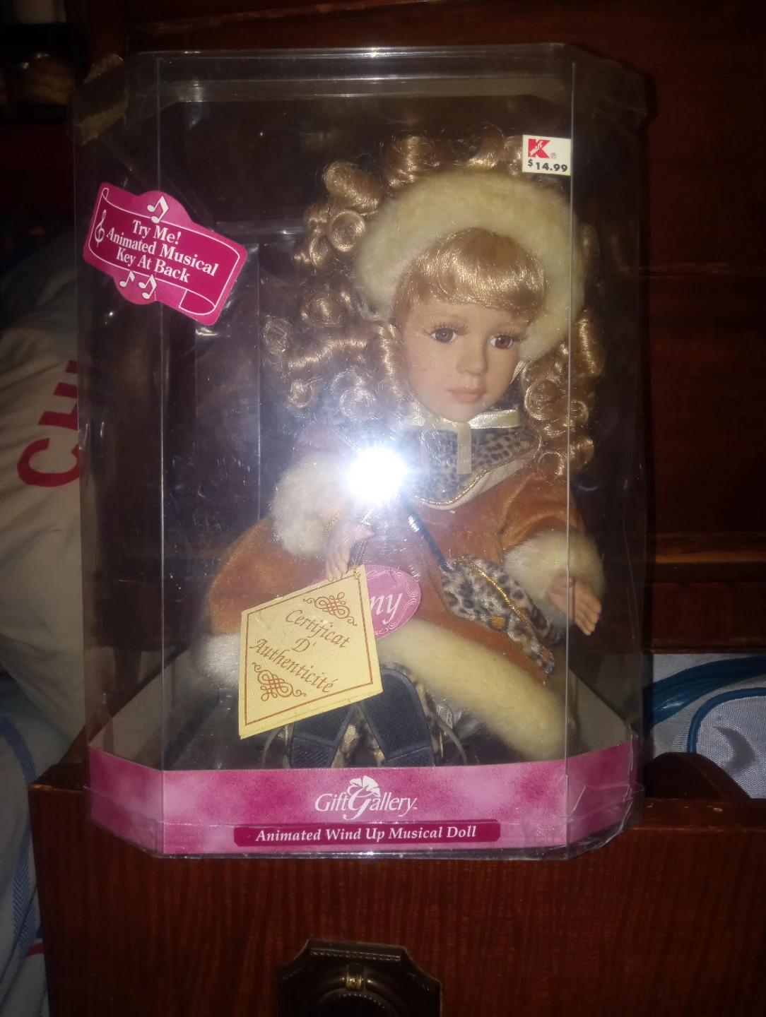 Gift Gallery Tiffany the Animated Wind Up Musical Doll
