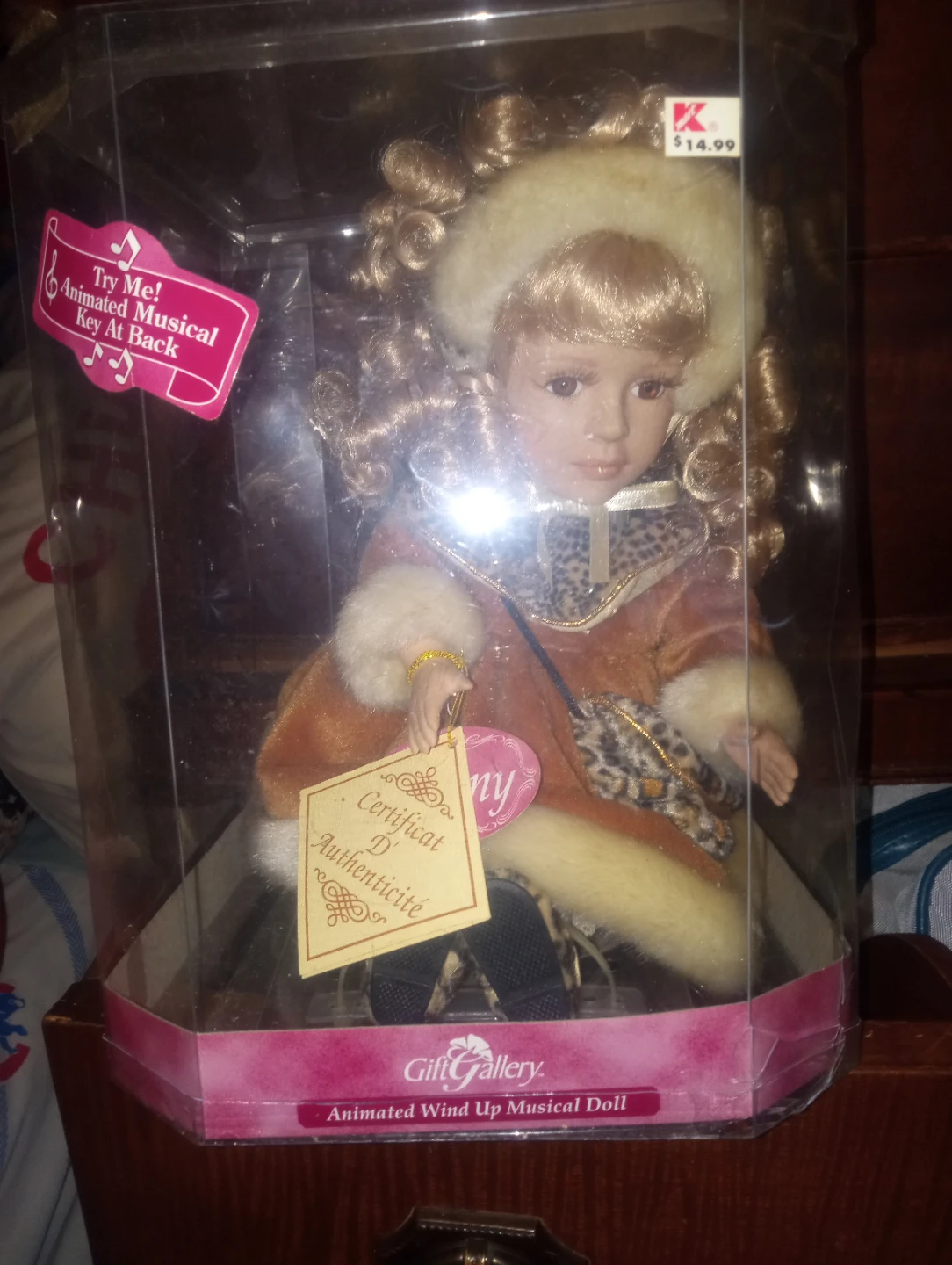 Gift Gallery Tiffany the Animated Wind Up Musical Doll - photo 2