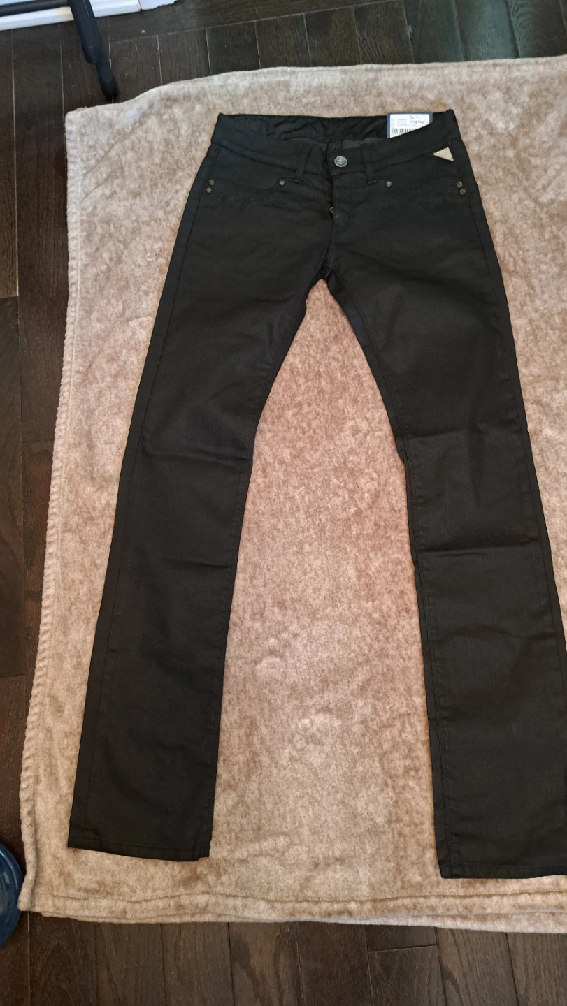 NWT Black Replay Jeans, Size: W28 L34 - photo 3