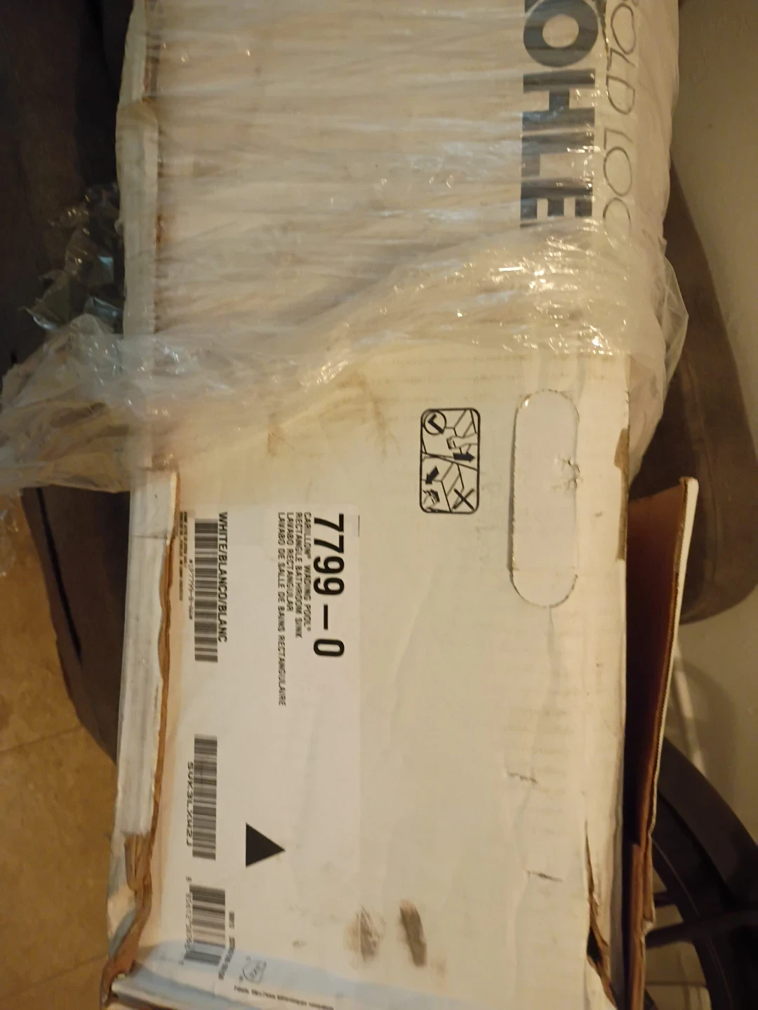 Kohler White Ceramic Sink Basin - photo 3
