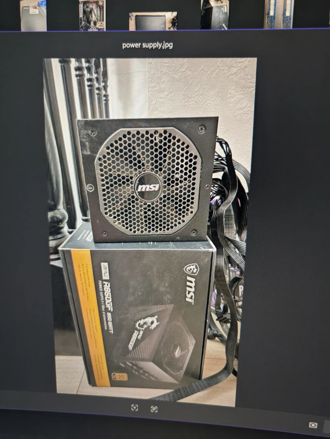 MSI MPG A850GF Power Supply 850W