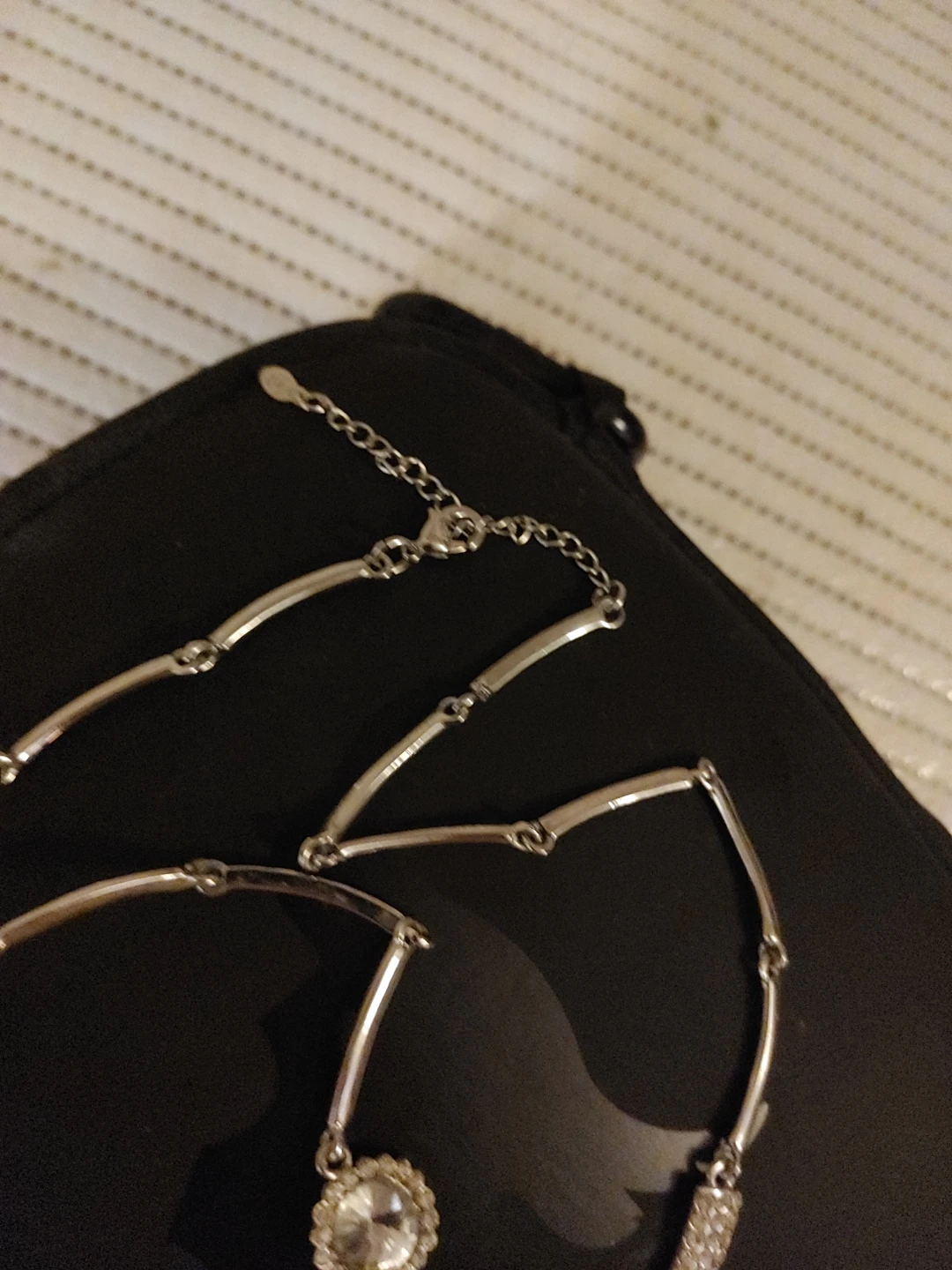 Sparkly Rhinestone Y-Drop Necklace - photo 3