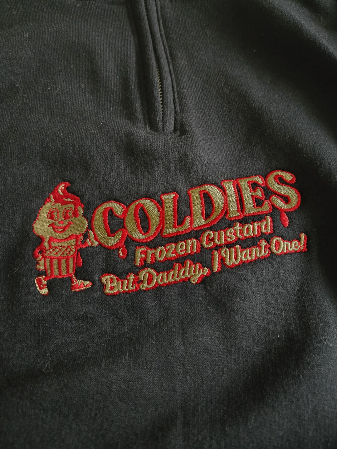 Jerzees NuBlend Coldies Frozen Custard Quarter Zip Sweatshirt XL - photo 2