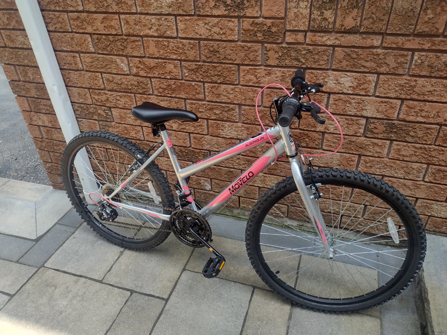 Movelo Mountain Bike - Silver and Pink - photo 3