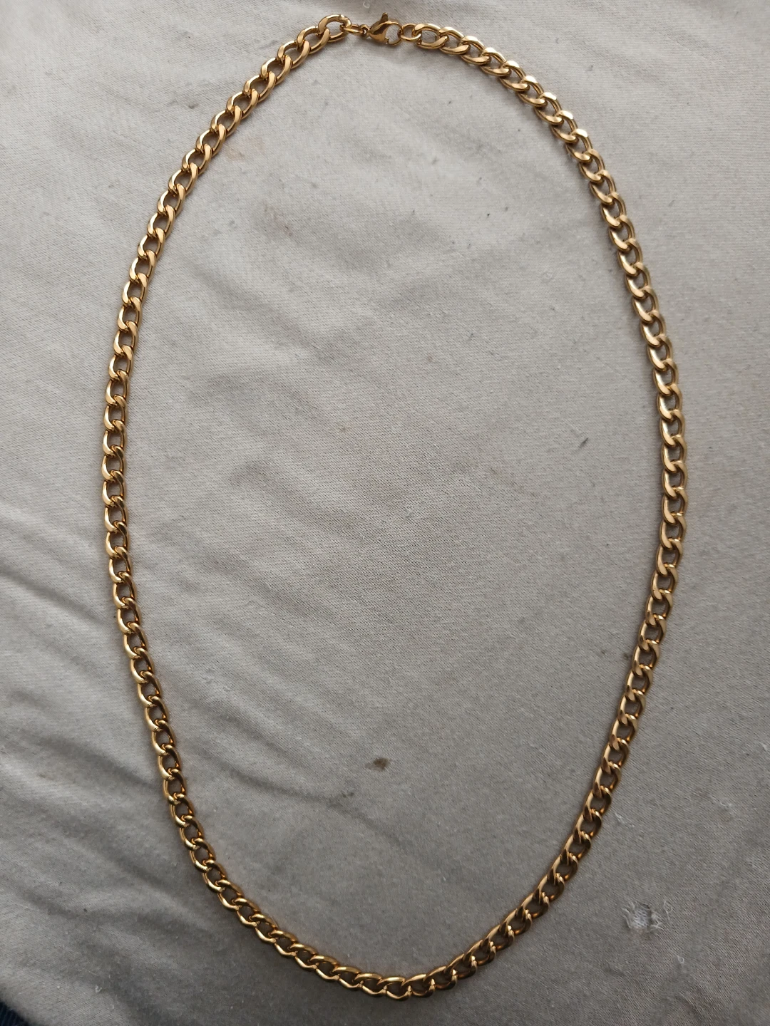 18K Gold Plated 304 Stainless Steel Fitolando Chain Necklace