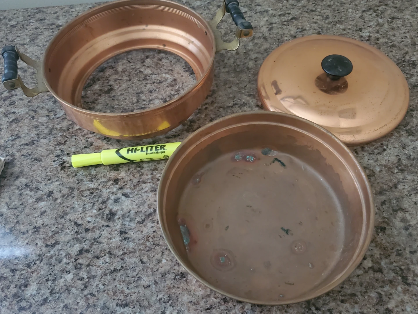 Copper Pot with Lid - photo 2