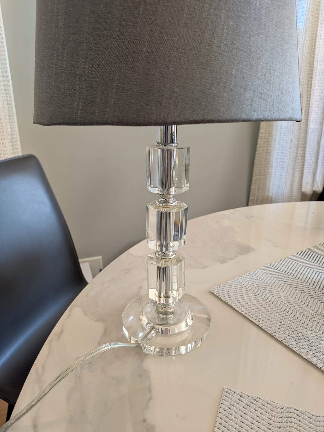 NEW Silver Table Lamp! - photo 2