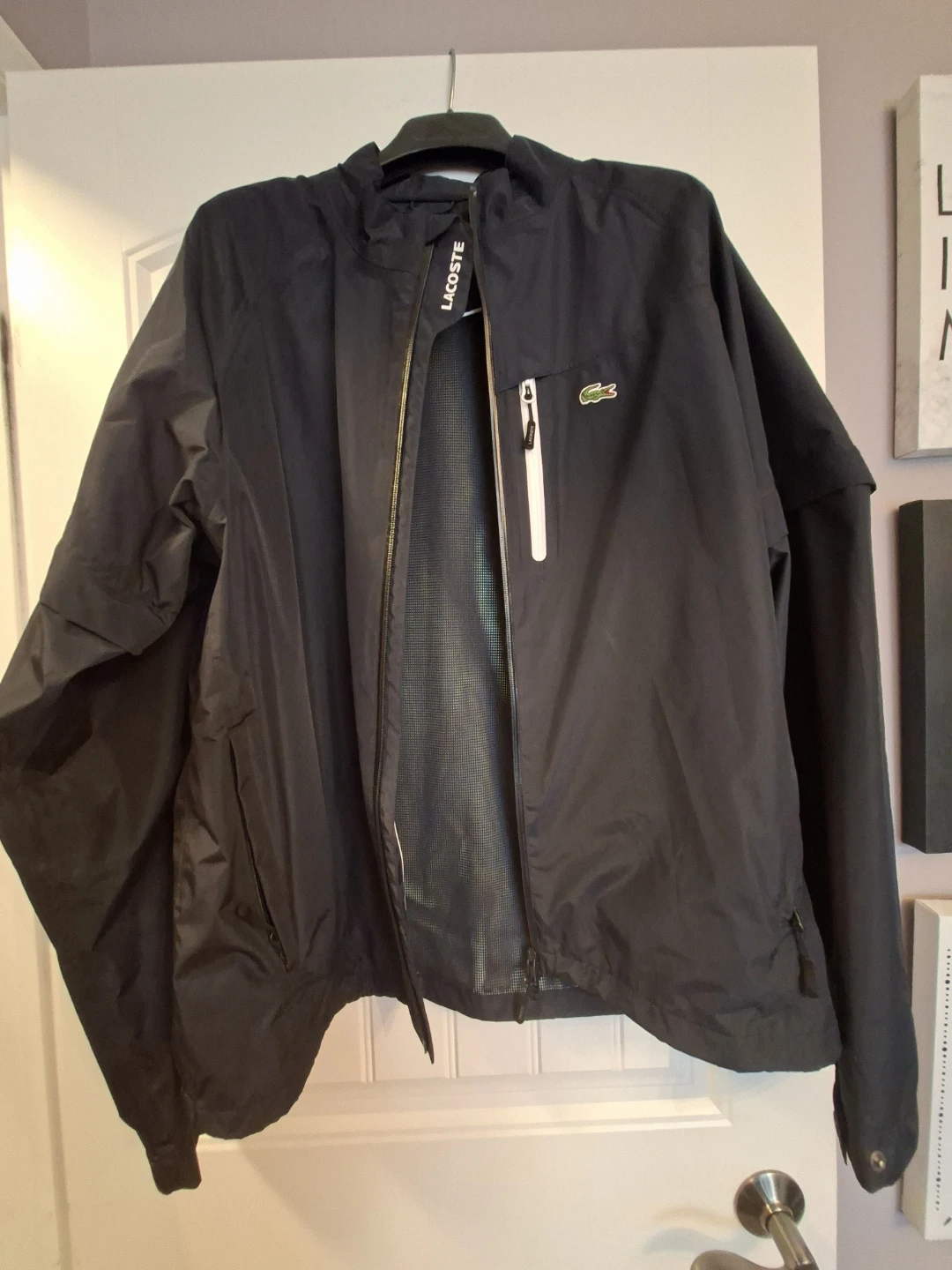 Lacoste Sport Convertible Tech Jacket XXL