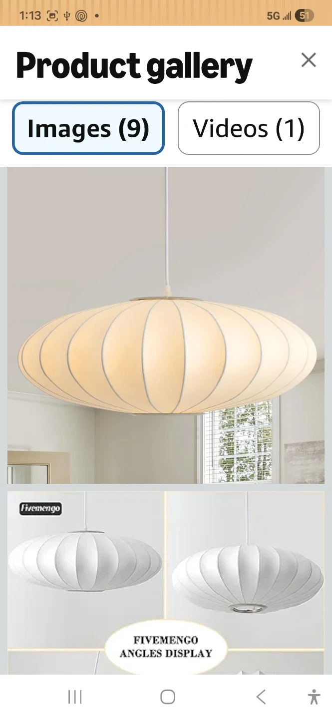 Fivmengo Pendant Light Fixture