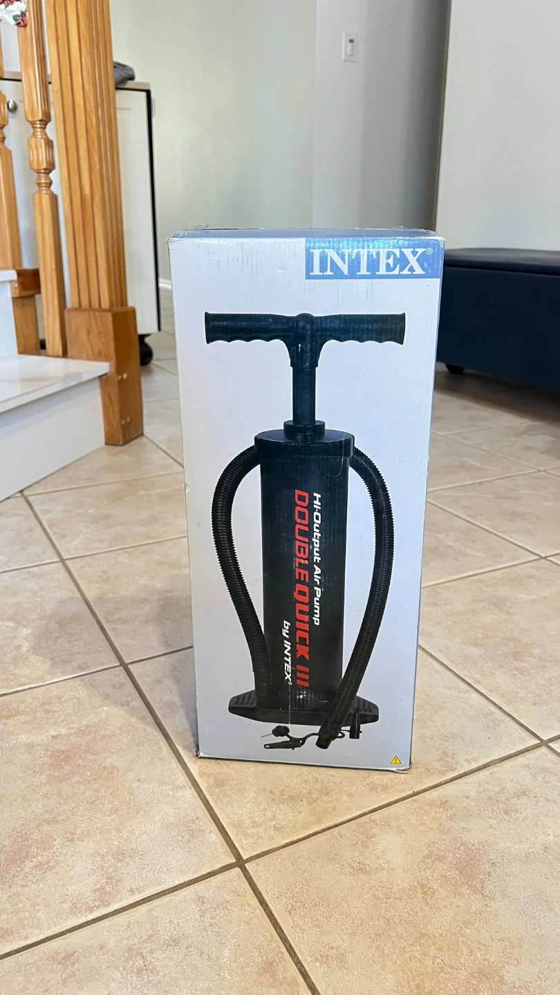 Intex Double Quick III Hi-Output Air Pump - photo 3