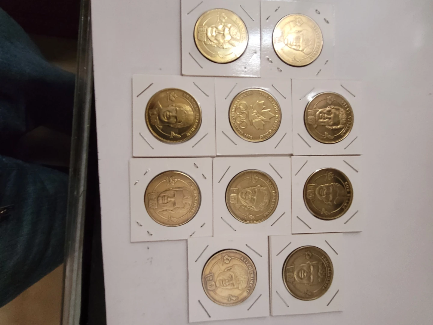 Collection of 9 Commemorative Coins
