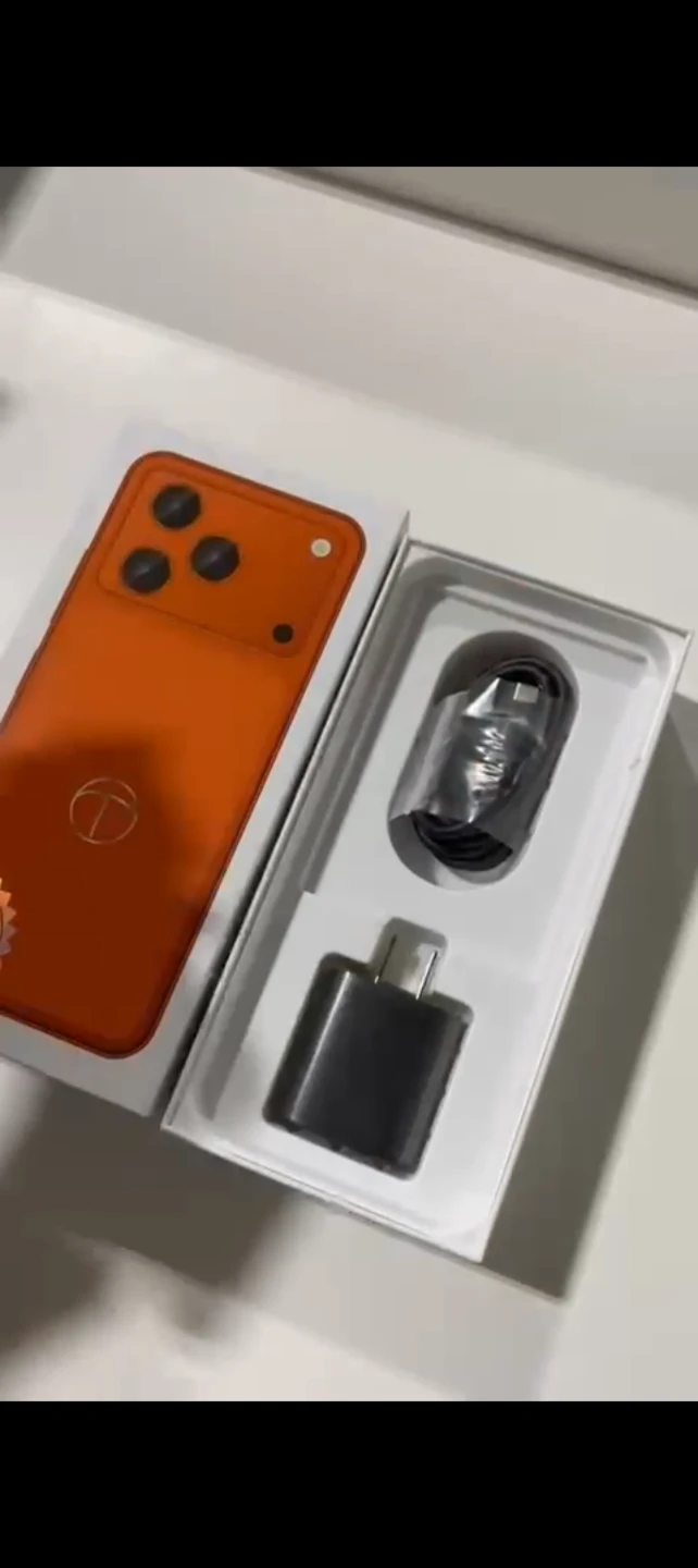 TECH Model S17Pro Smartphone - Orange