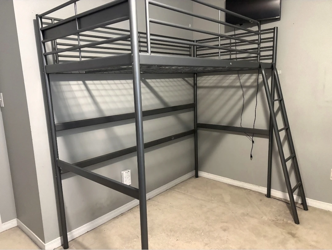 IKEA loft bedwith Desk - photo 3