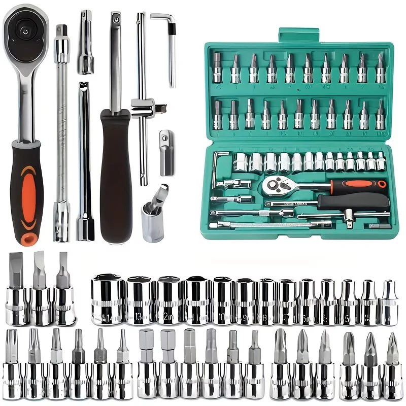 46 pec ratchet wrench set