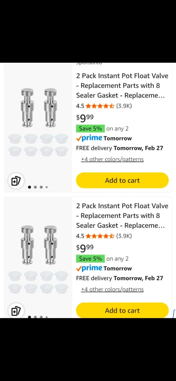 Instant Pot Float Valve Replacement Parts - photo 2