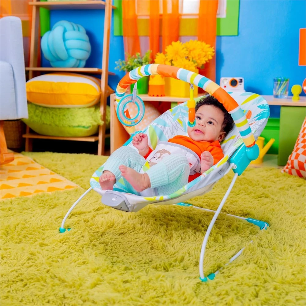 Bright Starts "Rainforest Vibes" Vibrating Bouncer