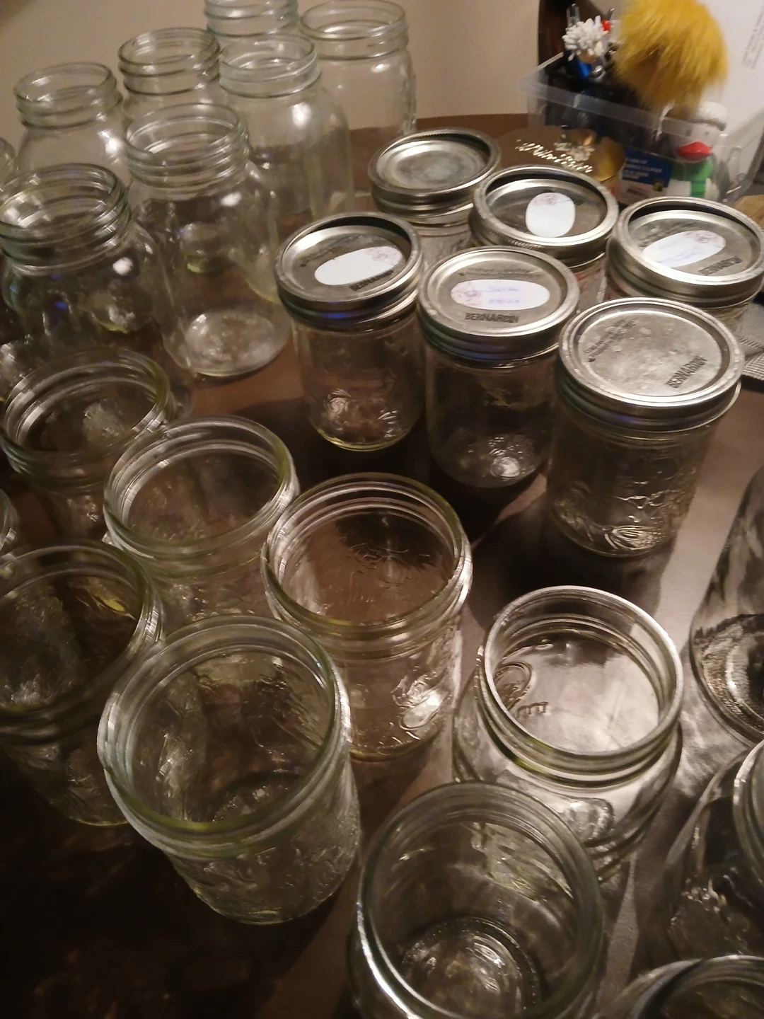 Assorted Canning Jars with Lids - photo 3