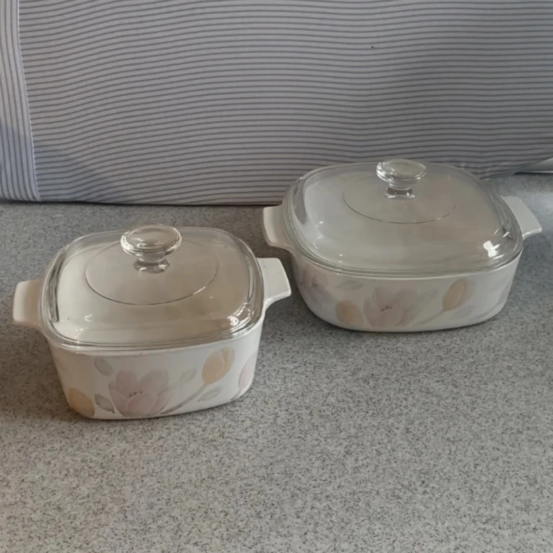 Vintage Corning Ware  with Glass Covered Classic 2 sets 🧡 - photo 3