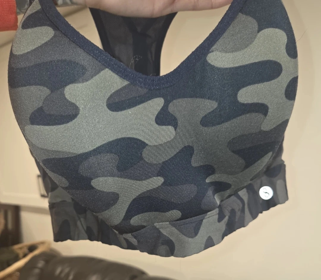 Athletic Sports Bra - Camo Print - photo 3