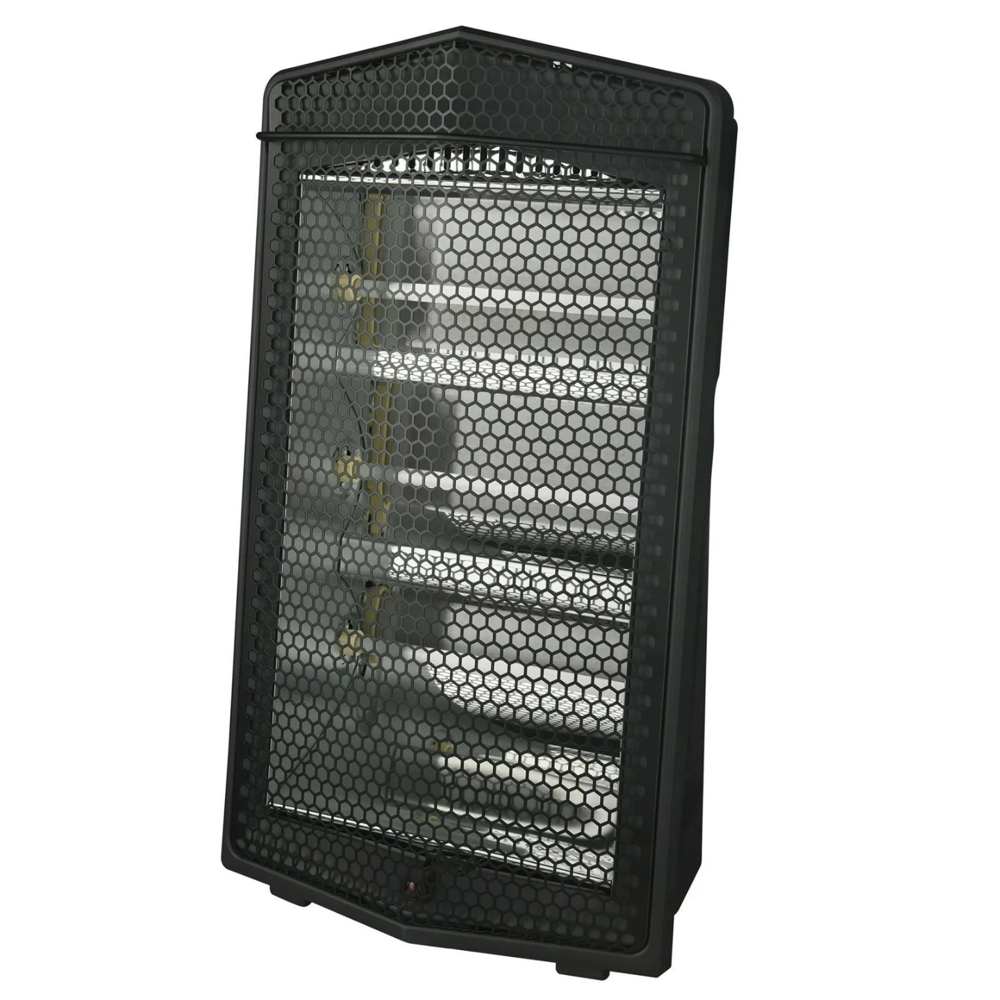 Black Electric Heater with Adjustable Thermostat - photo 3