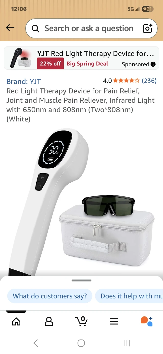 Red Light Therapy Device for Pain Relief - photo 4