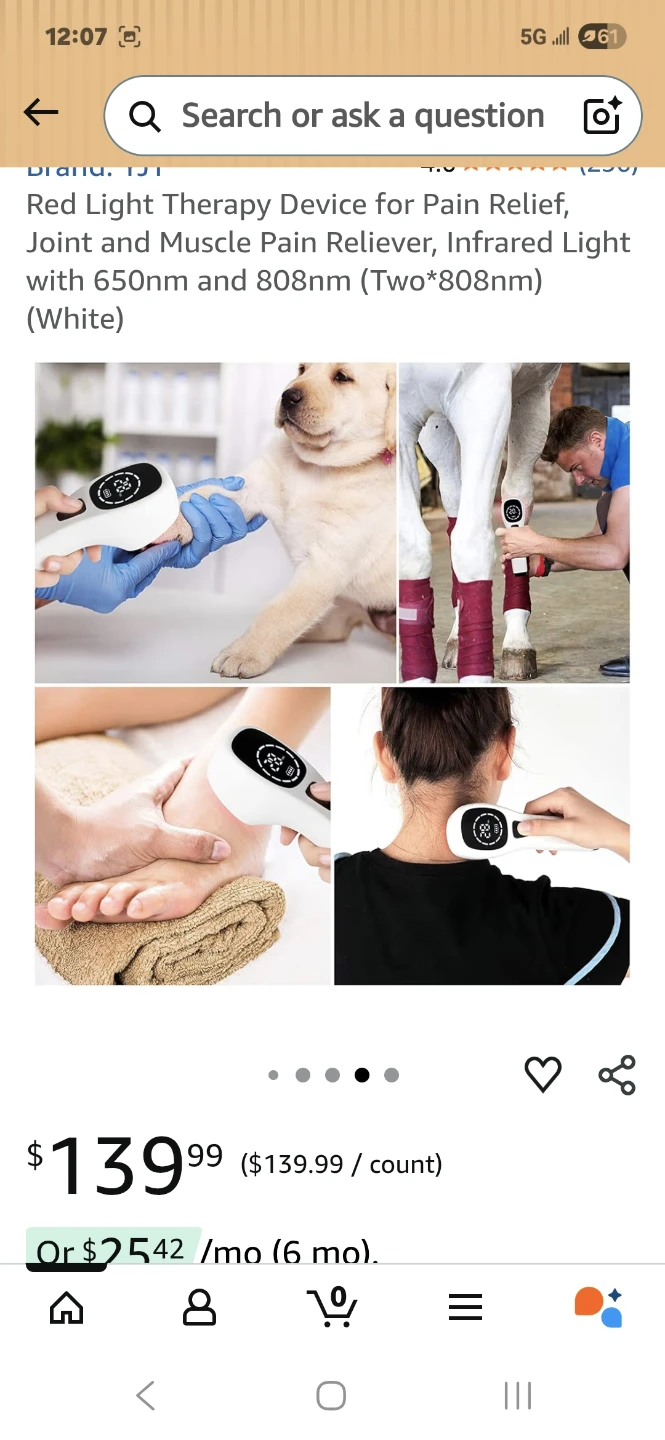 Red Light Therapy Device for Pain Relief - photo 5