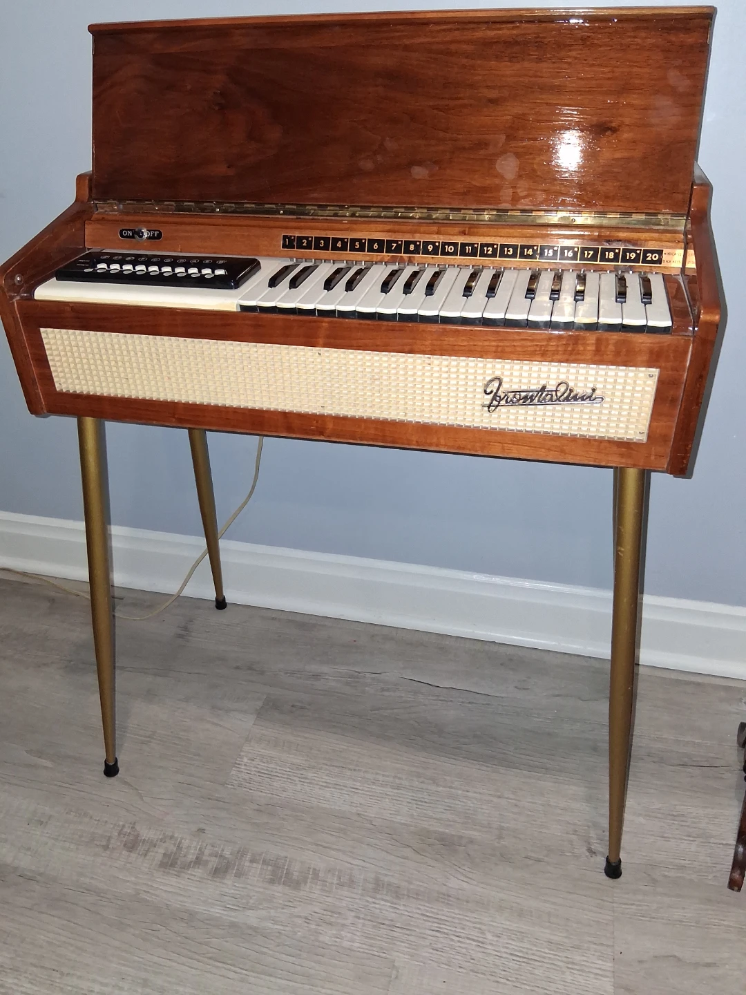 Frontalini italian 1950s Electric Keyboard