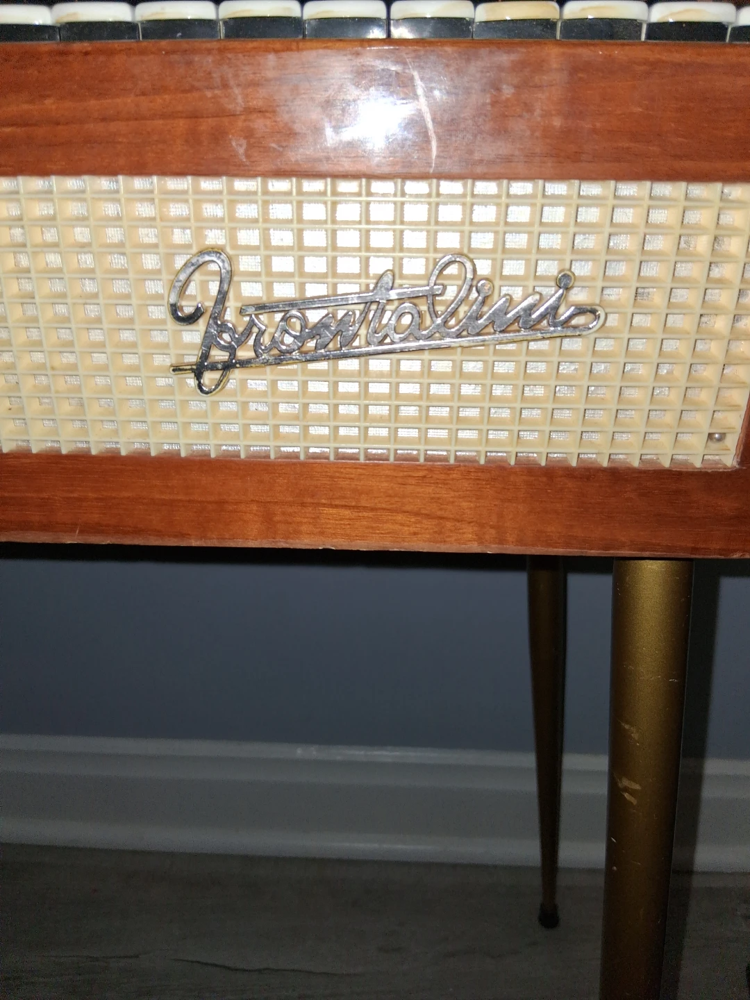 Frontalini italian 1950s Electric Keyboard - photo 2