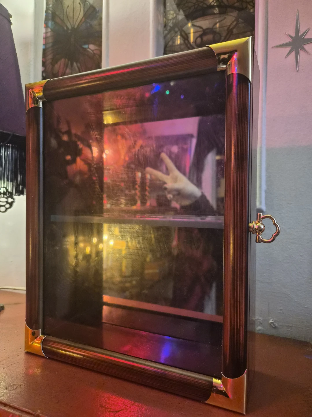 Mini curio cabinet
