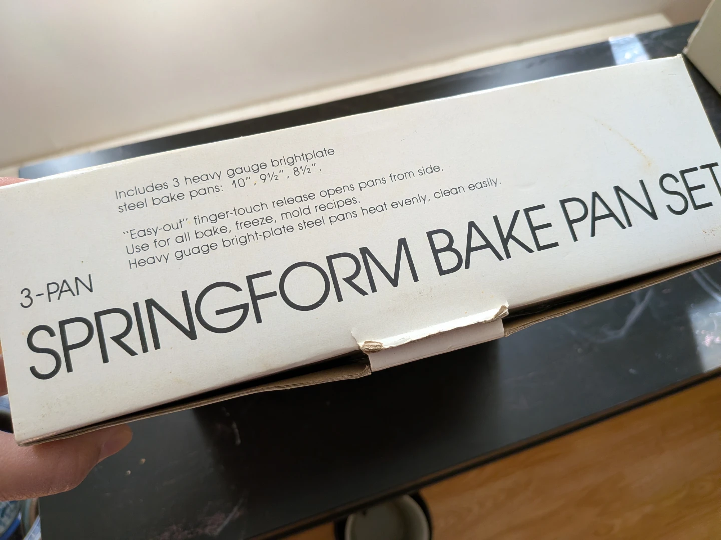 New 3-Pan Springform Bake Pan Set - photo 3