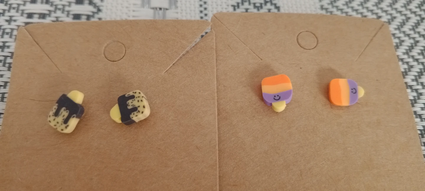 Cute Fruit Popsicle & Ice Cream Earrings