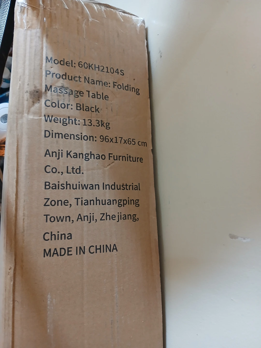 Folding Massage Table - Black - photo 2