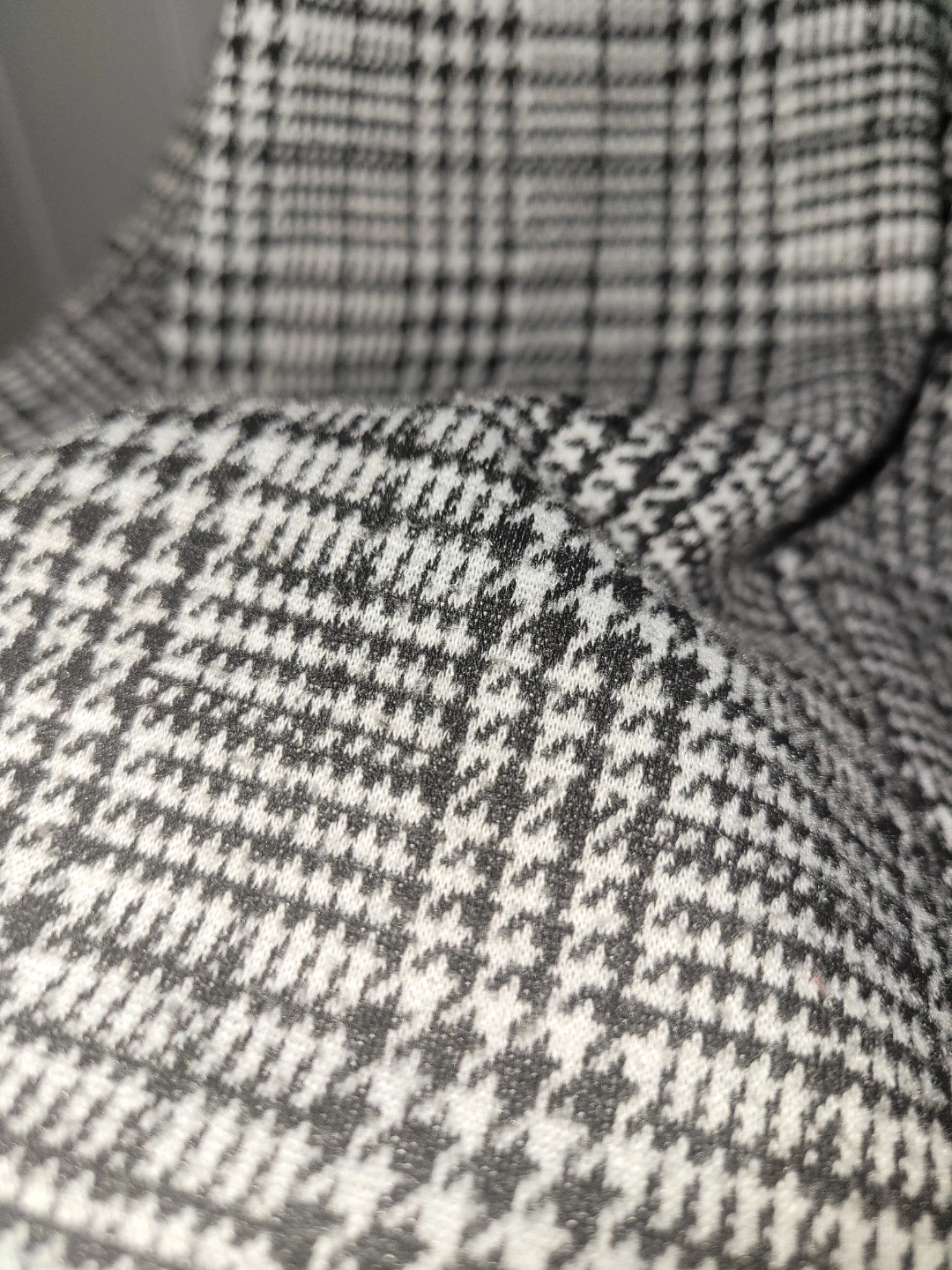 Houndstooth Spaghetti Strap Mini Dress - photo 4