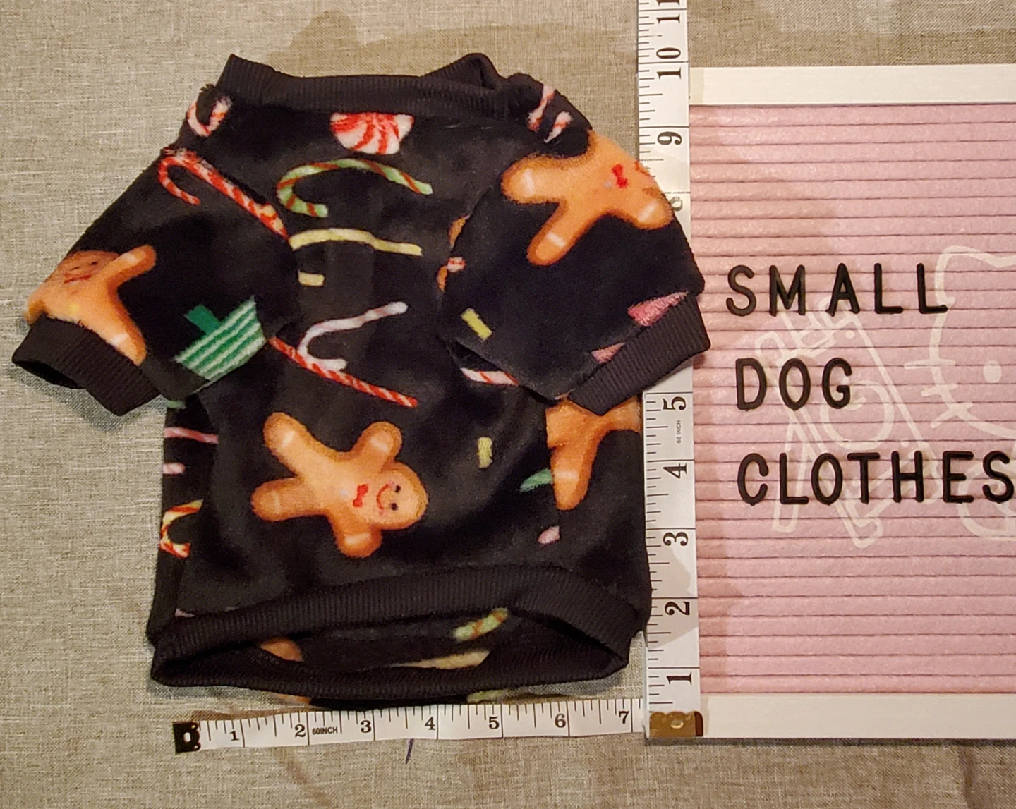 Small Dog Holiday Fleece Sweater - S - photo 2