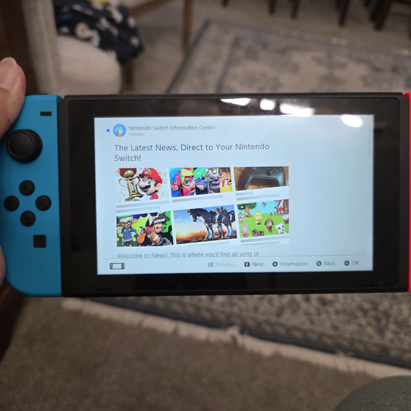 Nintendo Switch Console with Joy-Cons - photo 2