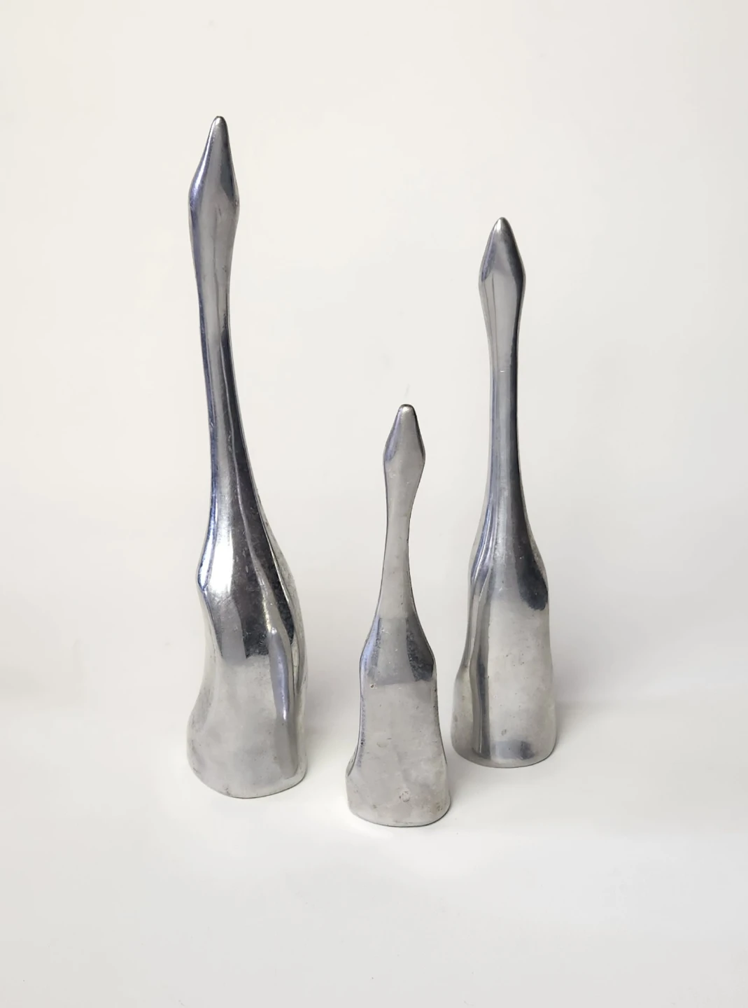 Set Of 3 Vintage Hoselton Heron Cranes - photo 3