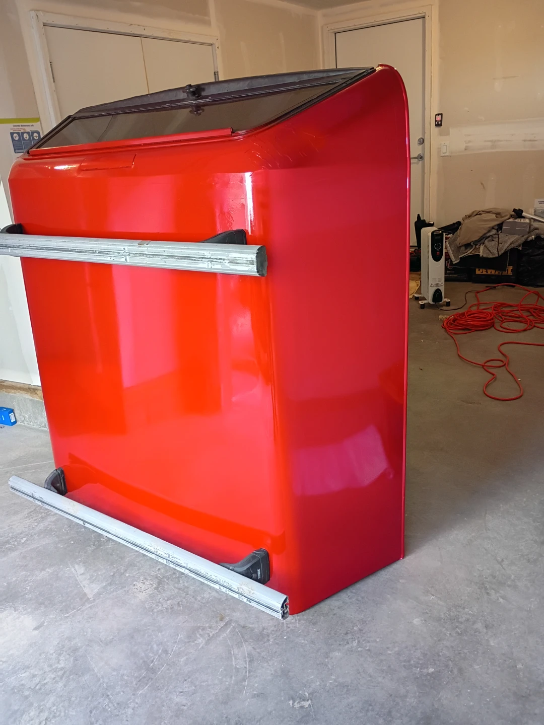 Red Truck Bed Cap with Rack Rails - photo 3