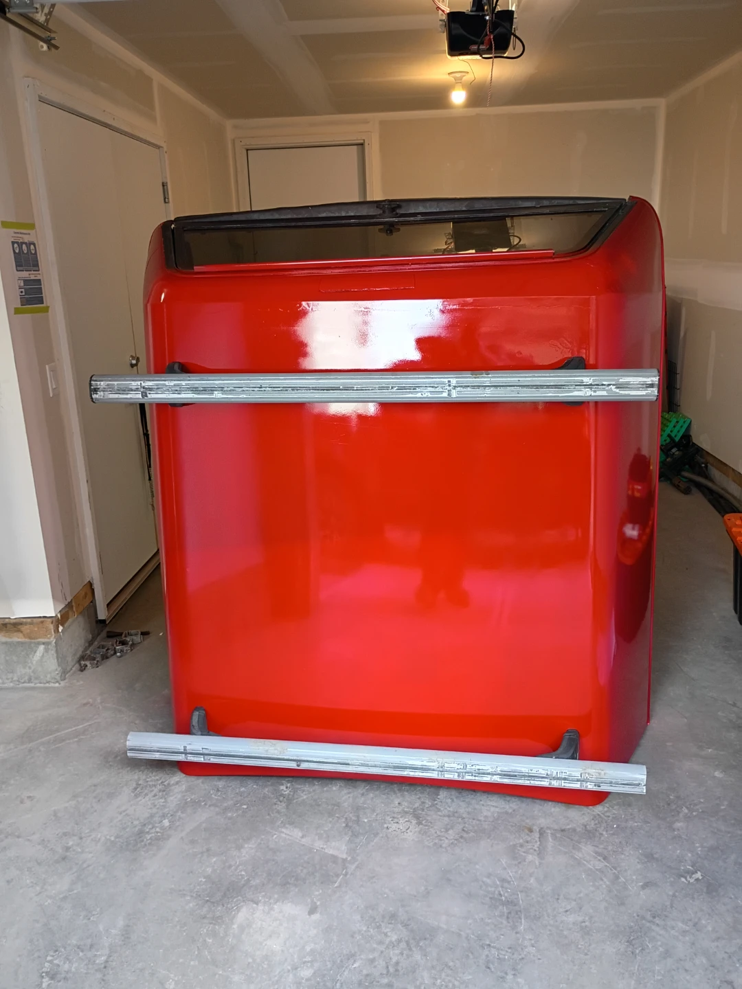 Red Truck Bed Cap with Rack Rails - photo 4