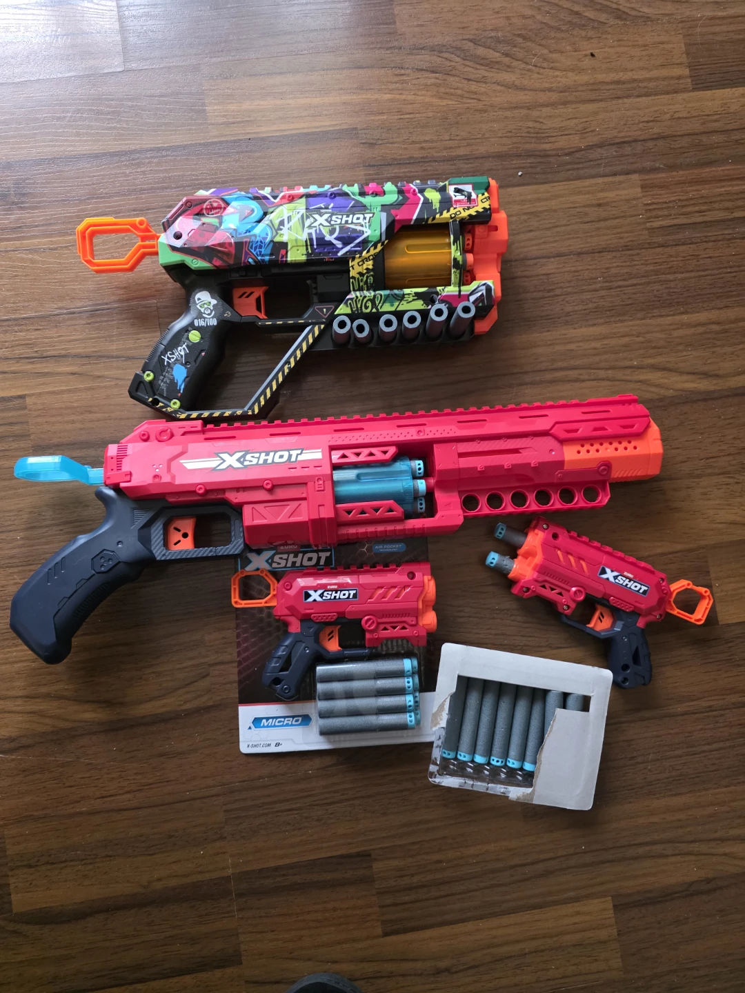 X-Shot Toy Foam Blasters and Darts