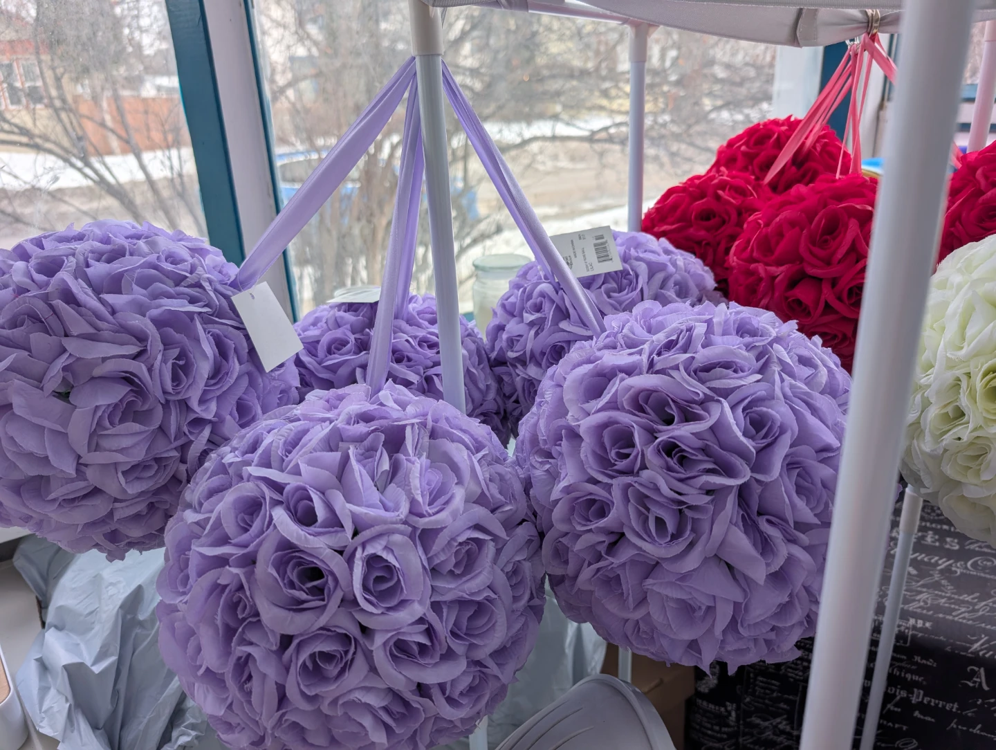 Floral Kissing Balls - Rose Balls - photo 2