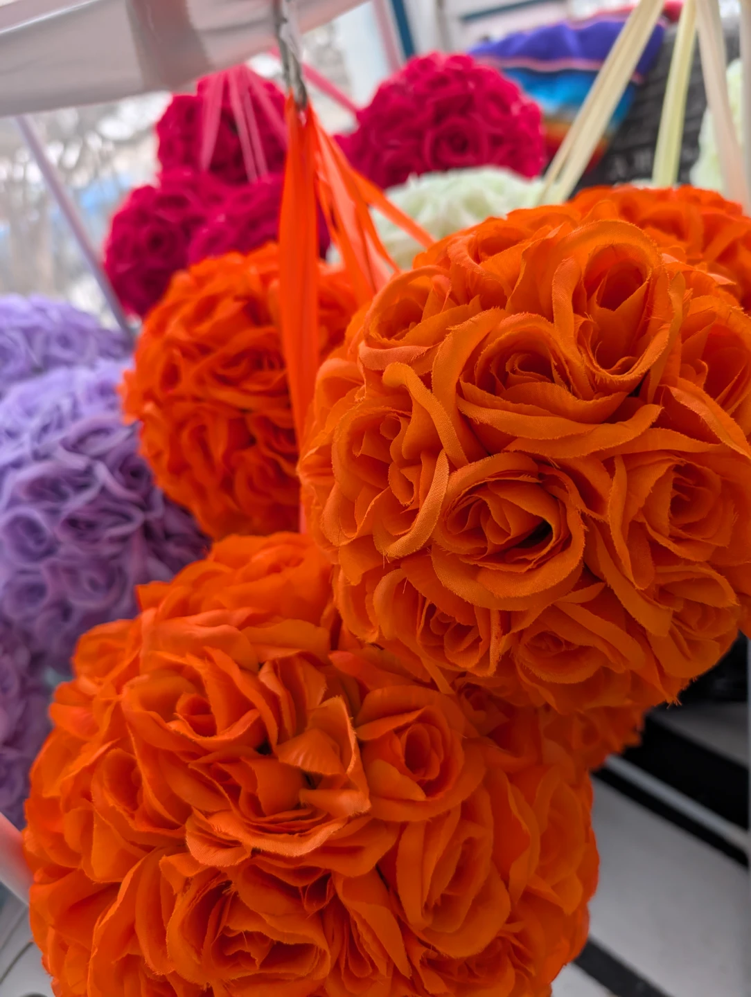 Floral Kissing Balls - Rose Balls - photo 4